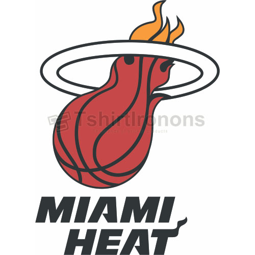 Miami Heat T-shirts Iron On Transfers N1065 - Click Image to Close